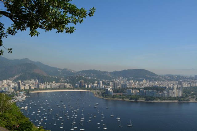 Botafogo vista desde el morro de Urca_agarrandomaletas